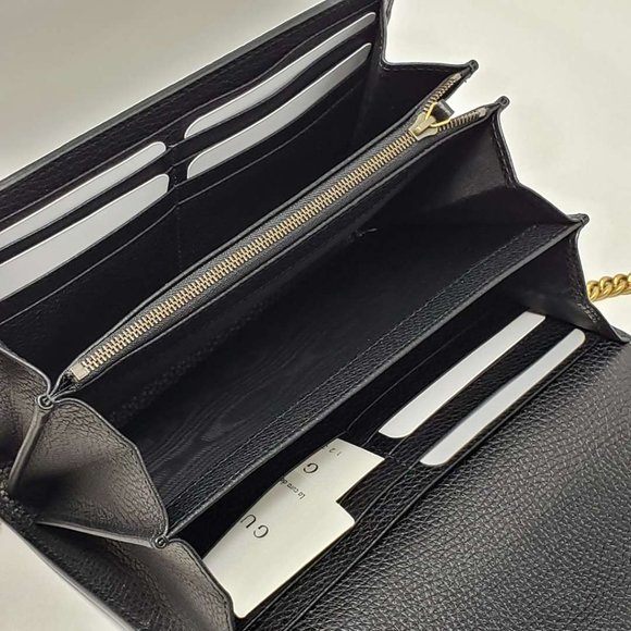 Gucci Marmont GG Wallet on Chain Crossbody Bag - Picture 12 of 15